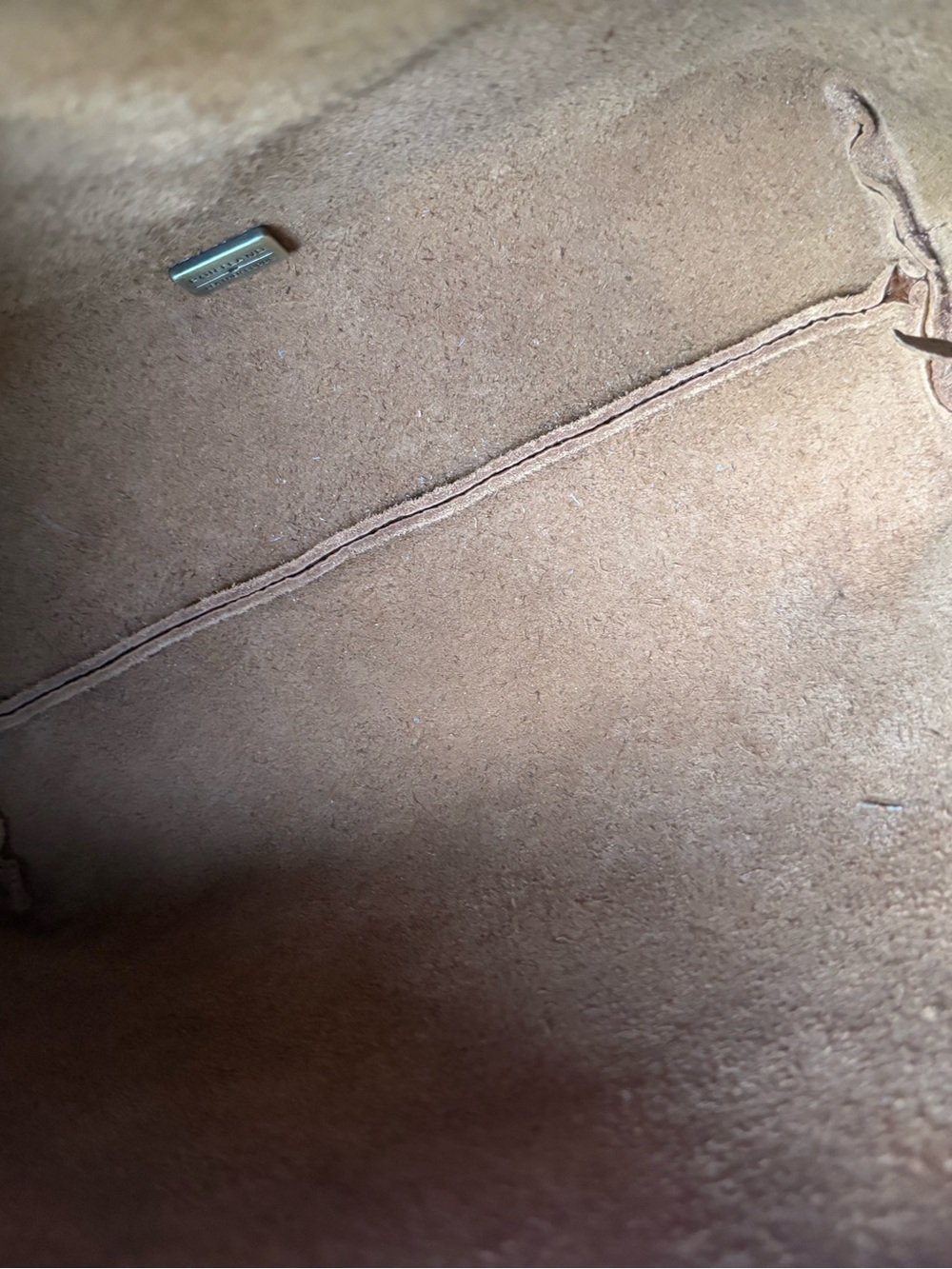 Portland Leather Goods - large Slouchy, Golden - Picture 8 of 12